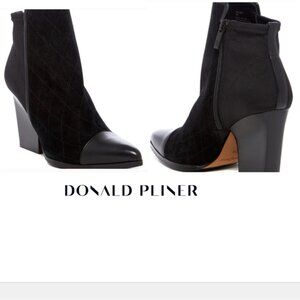 DONALD J PLINER BLACK VALDEZ Ankle Boots